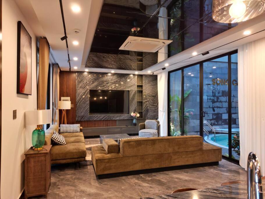 Song Cat Villa - 420Dk - Luxury Villa, Sauna, Jacuzzi Đà Nẵng Extérieur photo