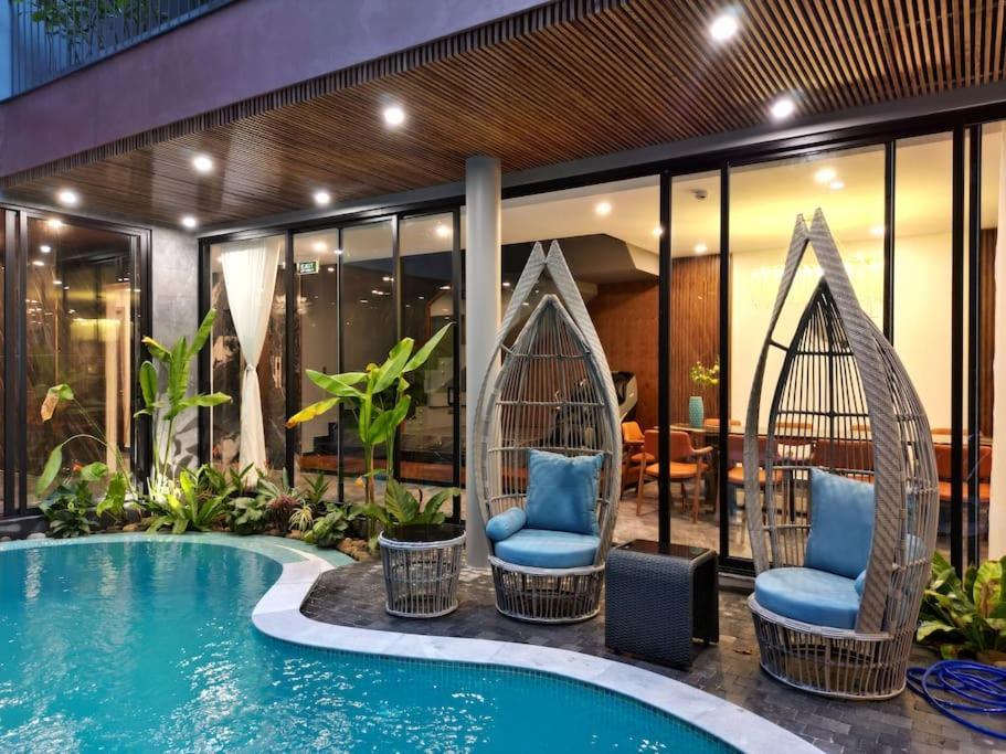 Song Cat Villa - 420Dk - Luxury Villa, Sauna, Jacuzzi Đà Nẵng Extérieur photo